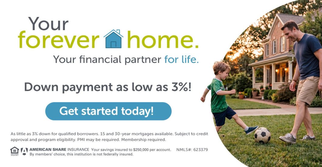 Mortgage 3 Percent Down Website Banner 1440x750